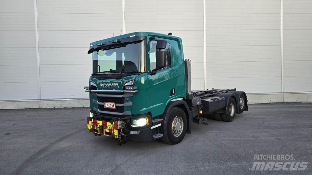 Scania R-serie Камиони с кран с кука