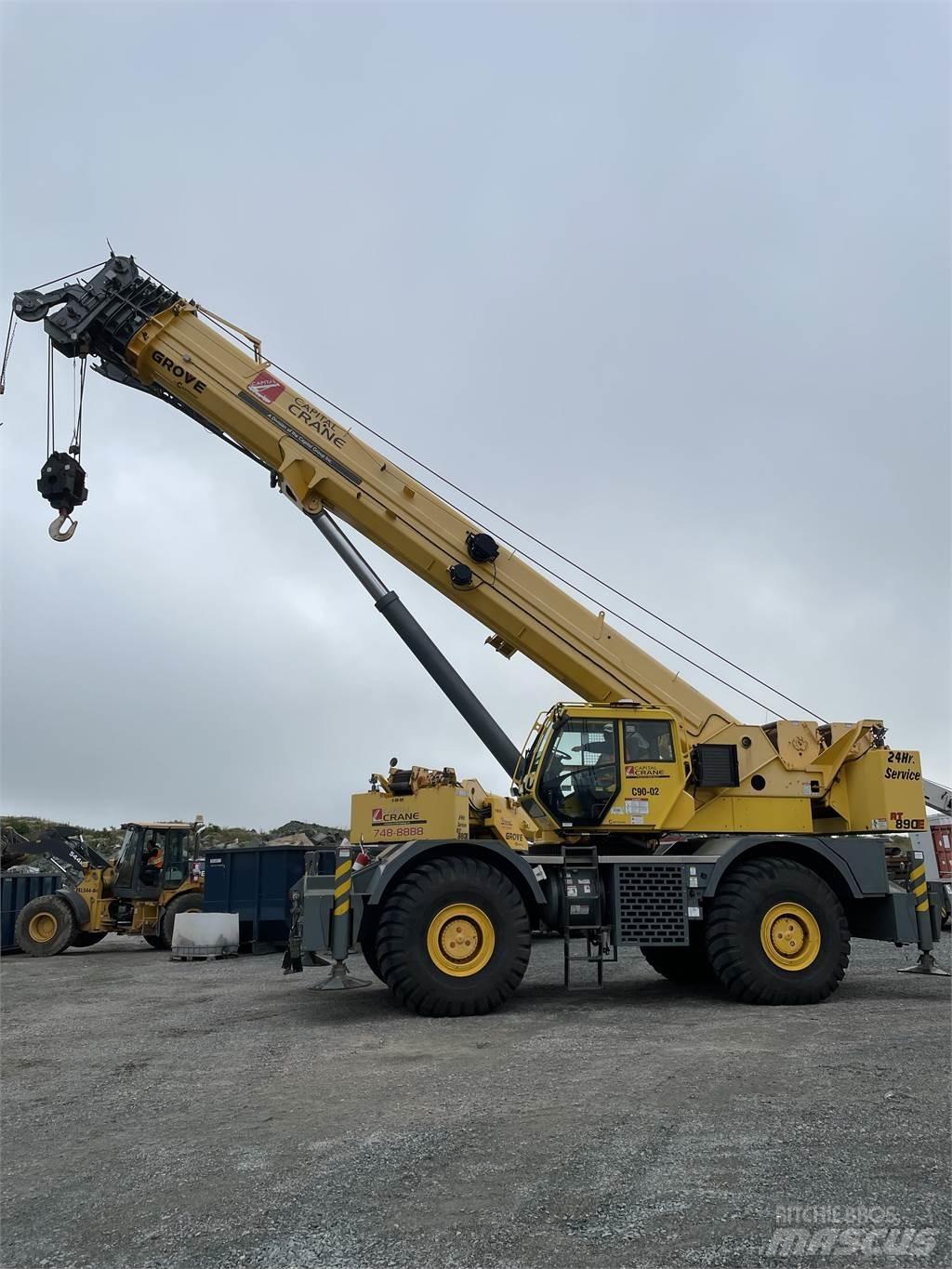 Grove RT890E Кранове за тежък терен