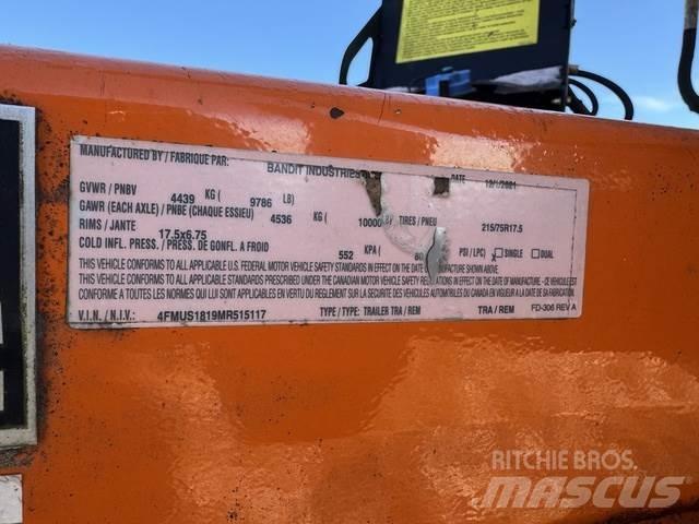 Bandit 255XP Шредери за отпадъци
