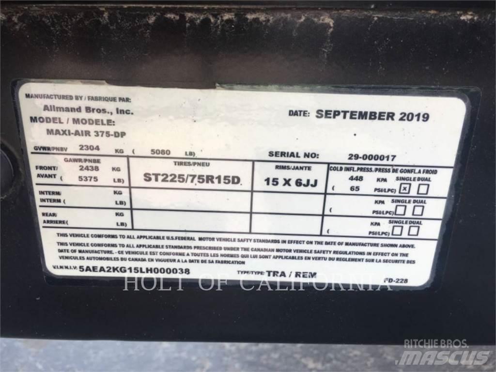Allmand COMPRES375 Сушилни с въздух под налягане