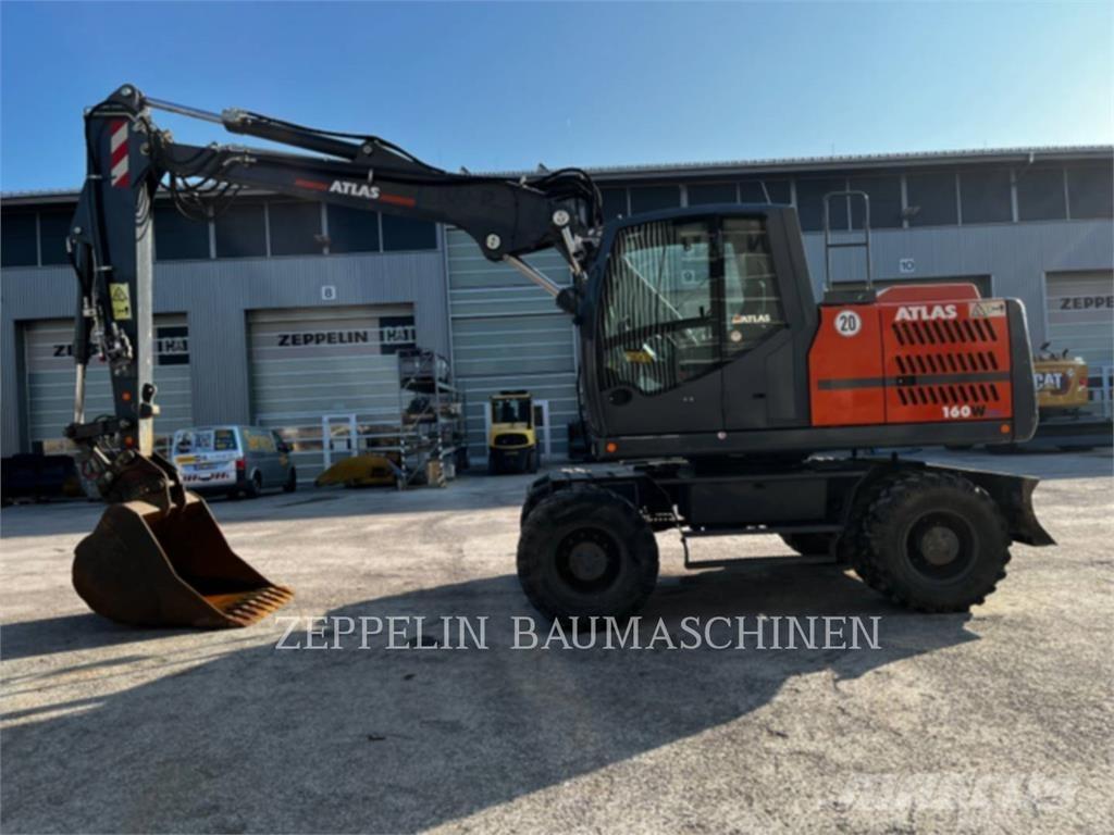 Atlas 160W Колесни екскаватори
