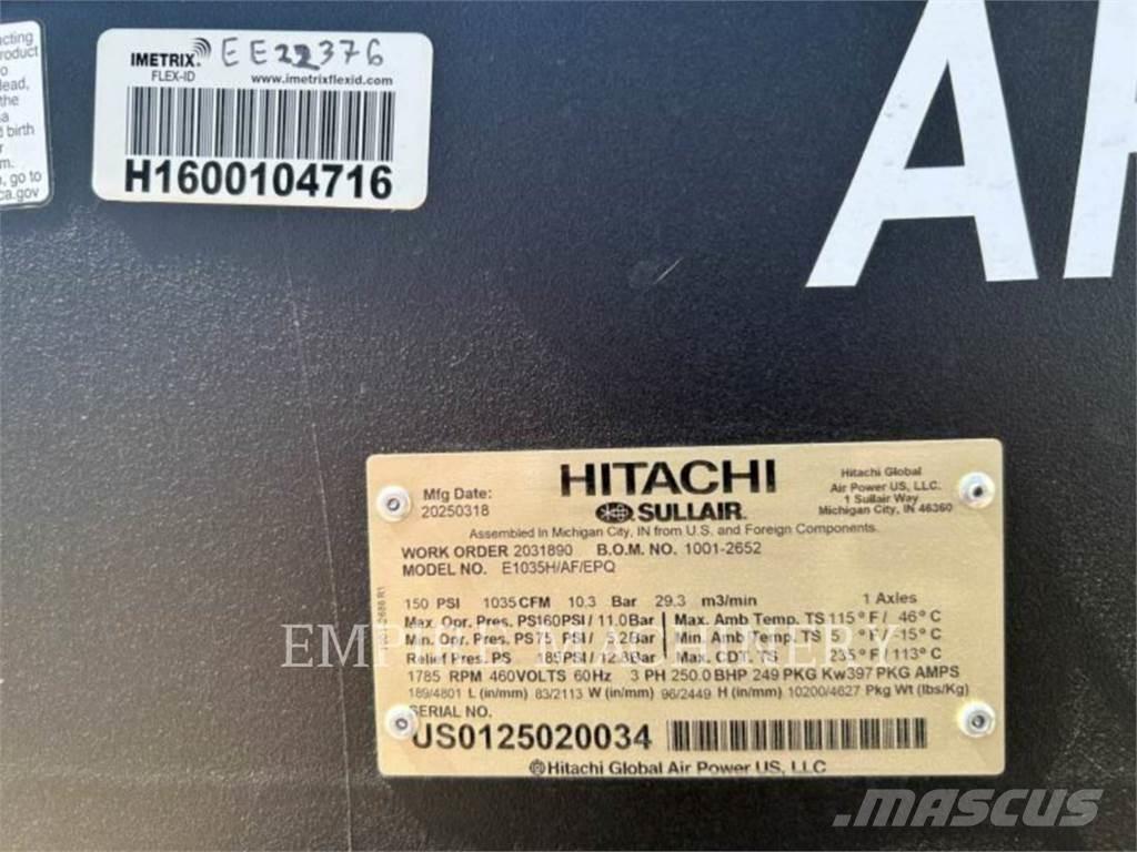 Atlas Copco E1035HAF Компресори