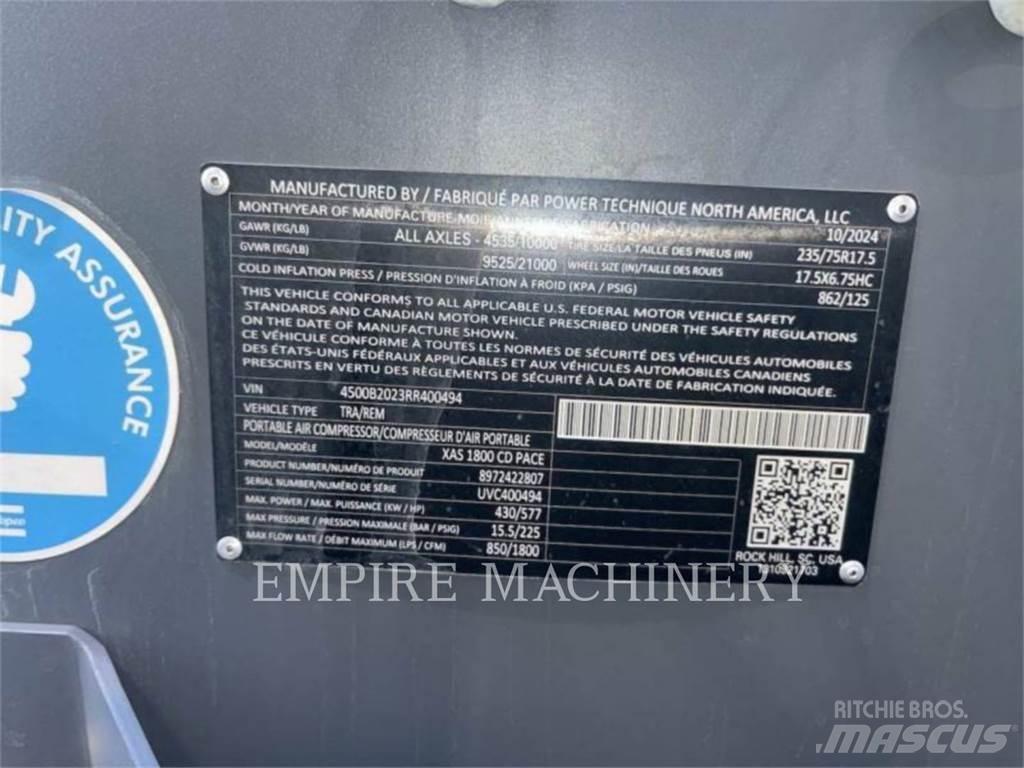 Atlas Copco XAS1800CD Компресори