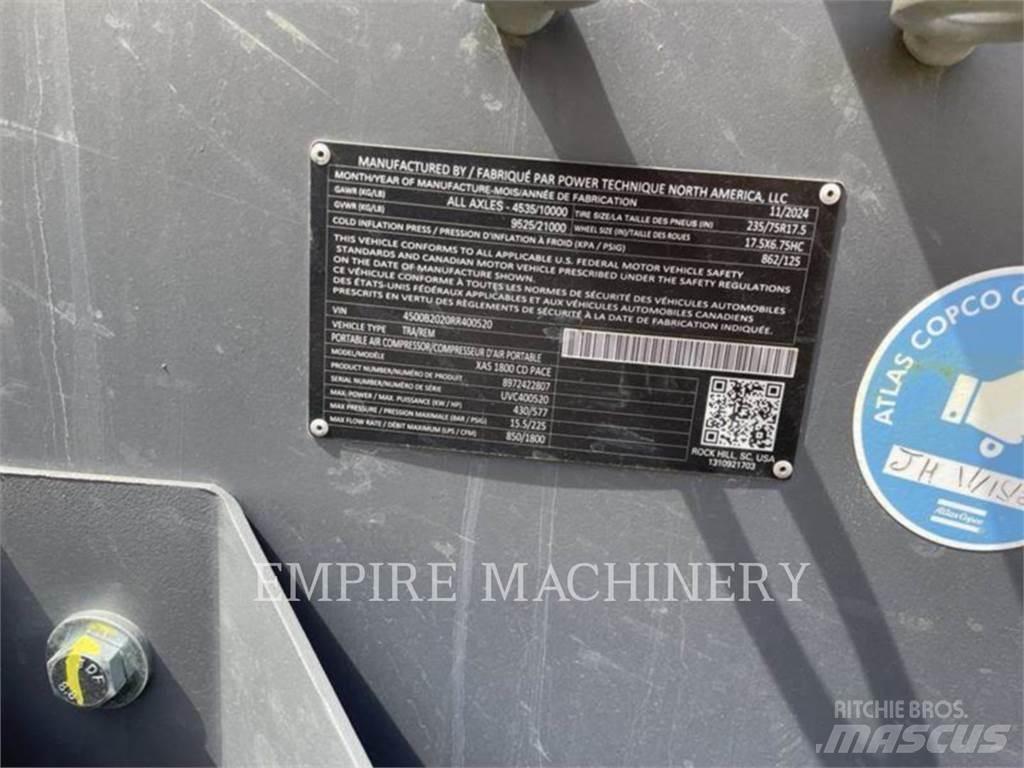 Atlas Copco XAS1800CD Компресори