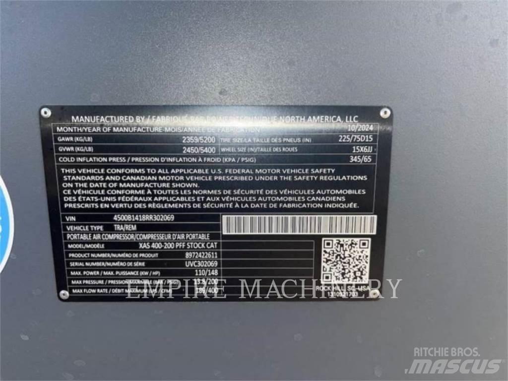Atlas Copco XAS400CD Компресори
