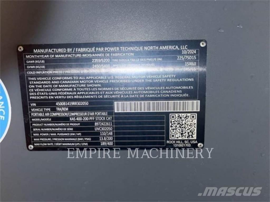 Atlas Copco XAS400CD Компресори
