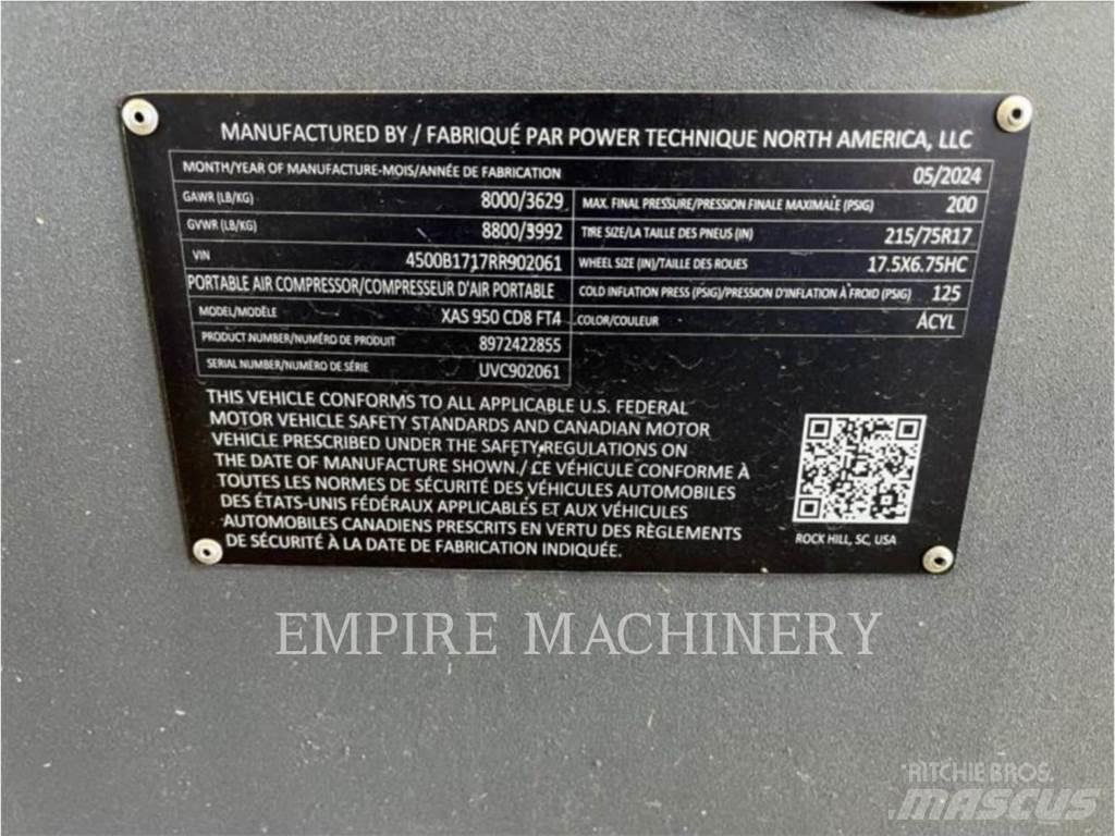 Atlas Copco XAS950CD Компресори