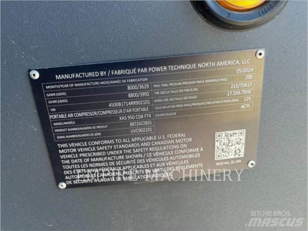 Atlas Copco XAS950CD Компресори