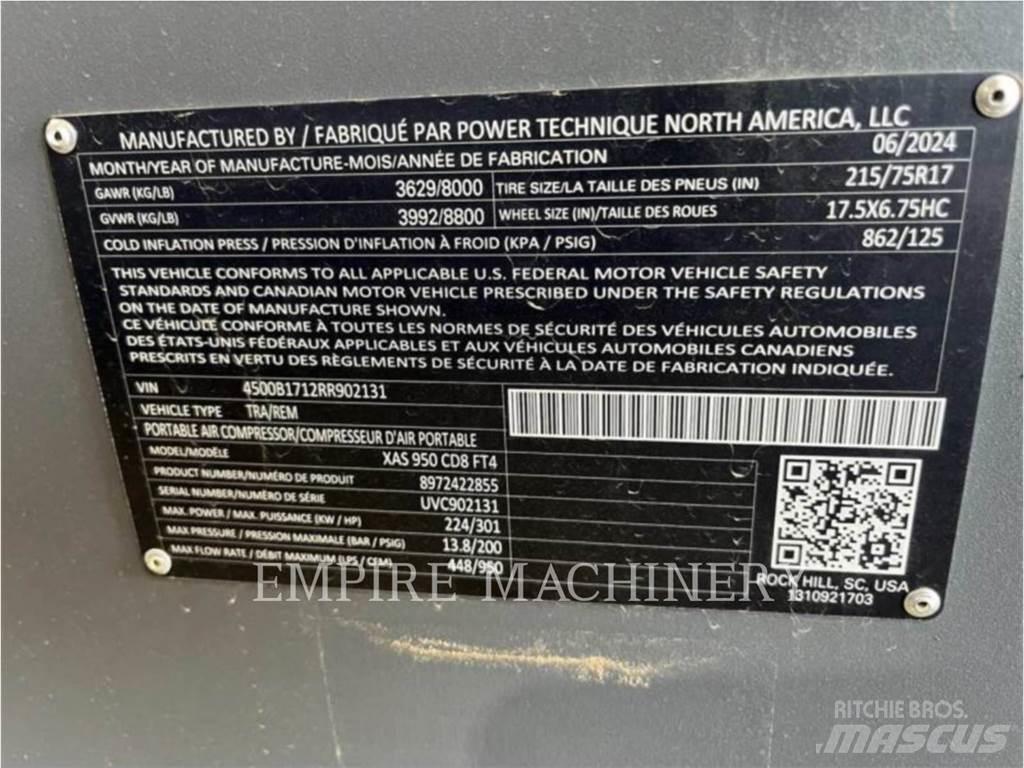 Atlas Copco XAS950CD Компресори