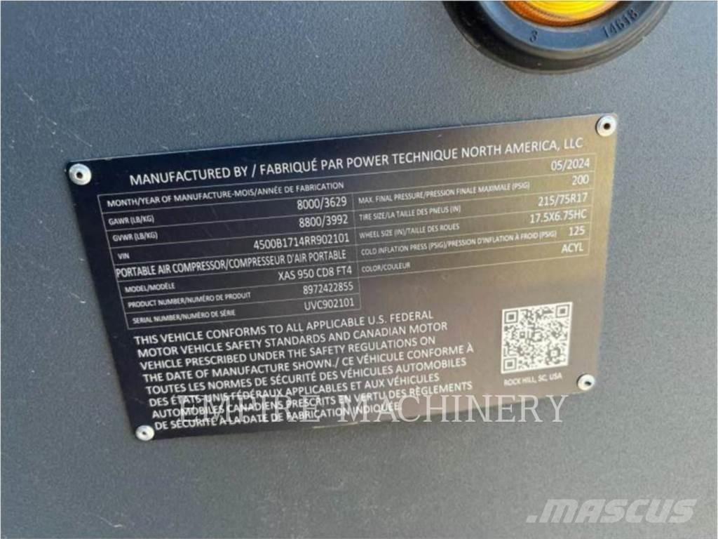 Atlas Copco XAS950CD Компресори