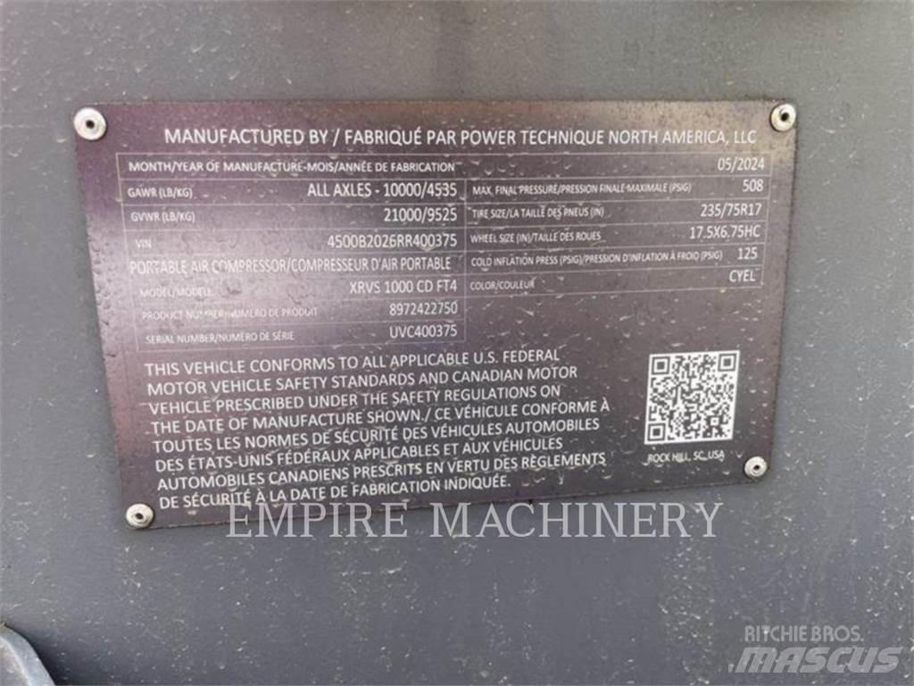 Atlas Copco XRVS1000CD Компресори