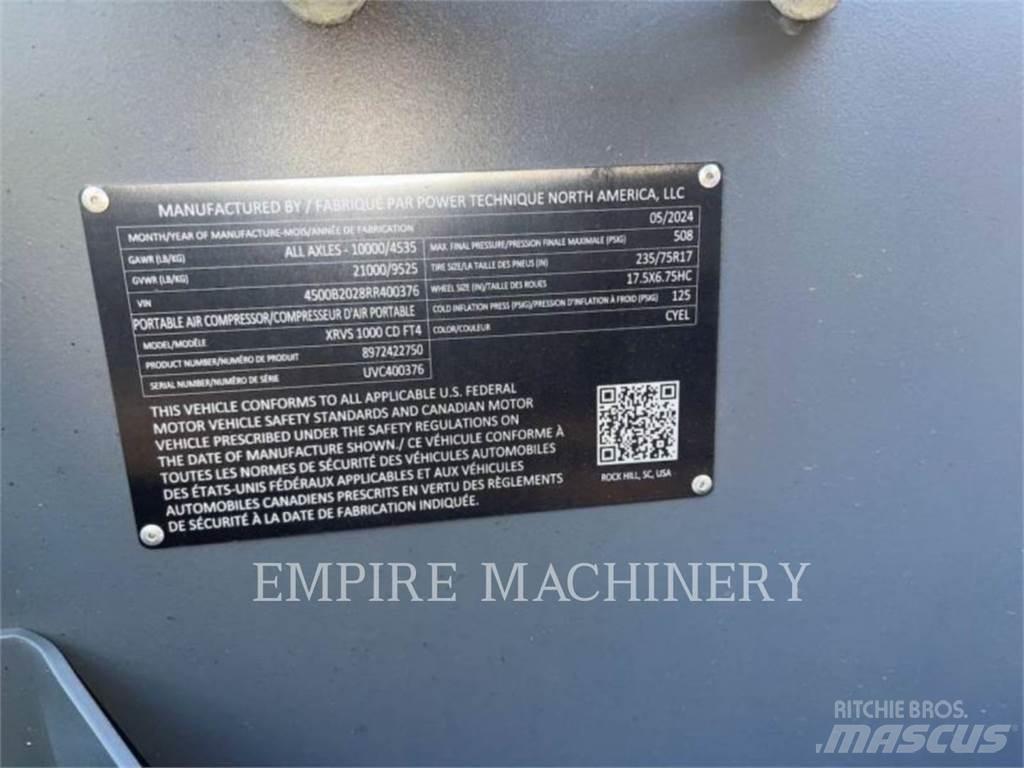 Atlas Copco XRVS1000CD Компресори