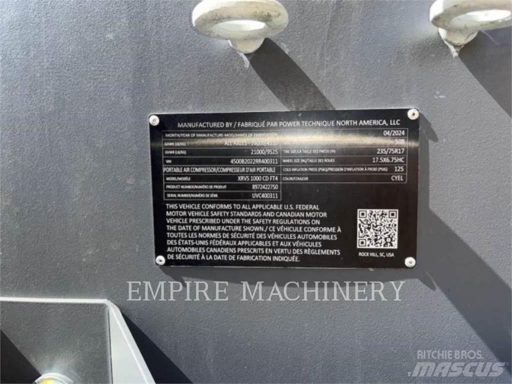 Atlas Copco XRVS1000CD Компресори