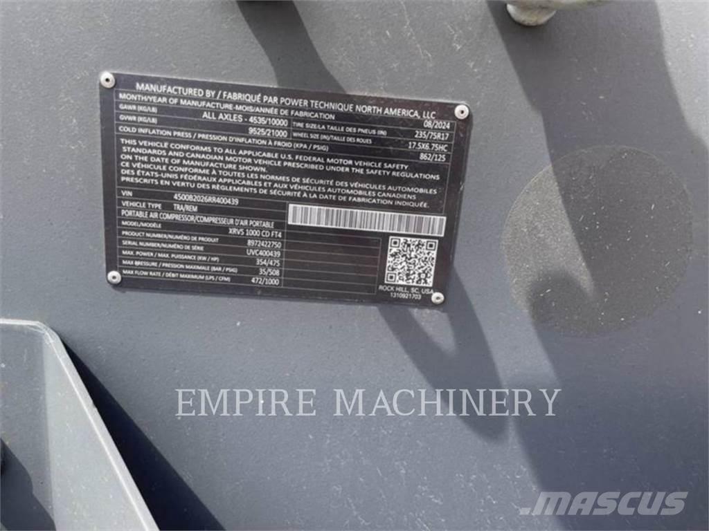 Atlas Copco XRVS1000CD Компресори