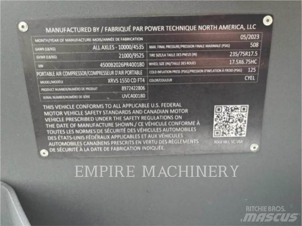 Atlas Copco XRVS1550CD Компресори