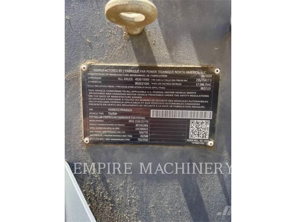 Atlas Copco XRVS1550CD Компресори