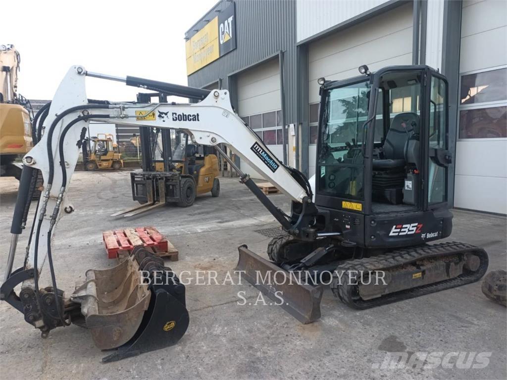 Bobcat E35Z Верижен екскаватор