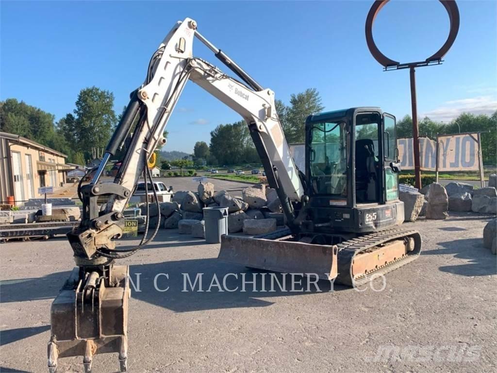 Bobcat E55 Верижен екскаватор