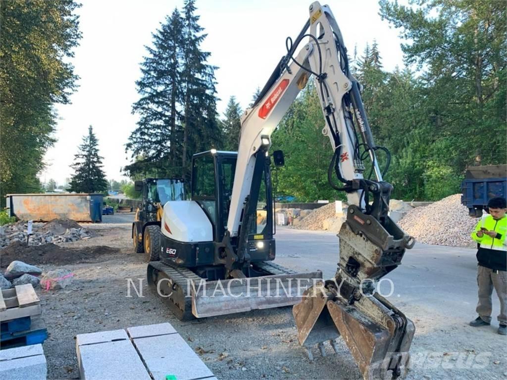 Bobcat E60 Верижен екскаватор