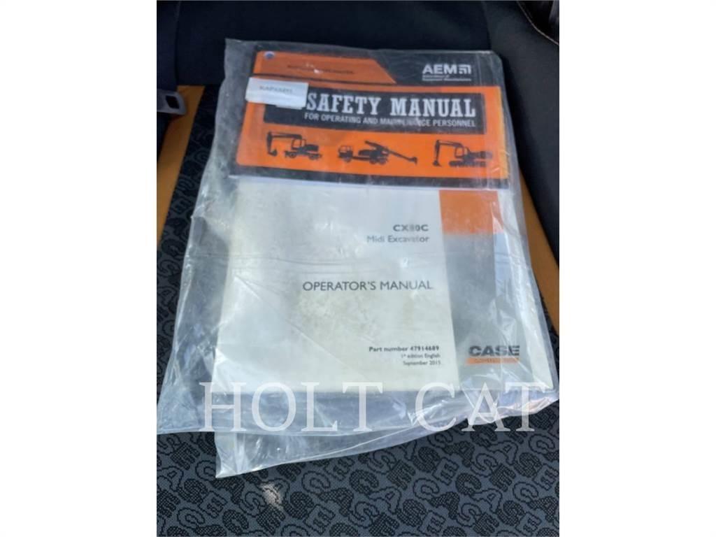 CASE CX80C Верижен екскаватор
