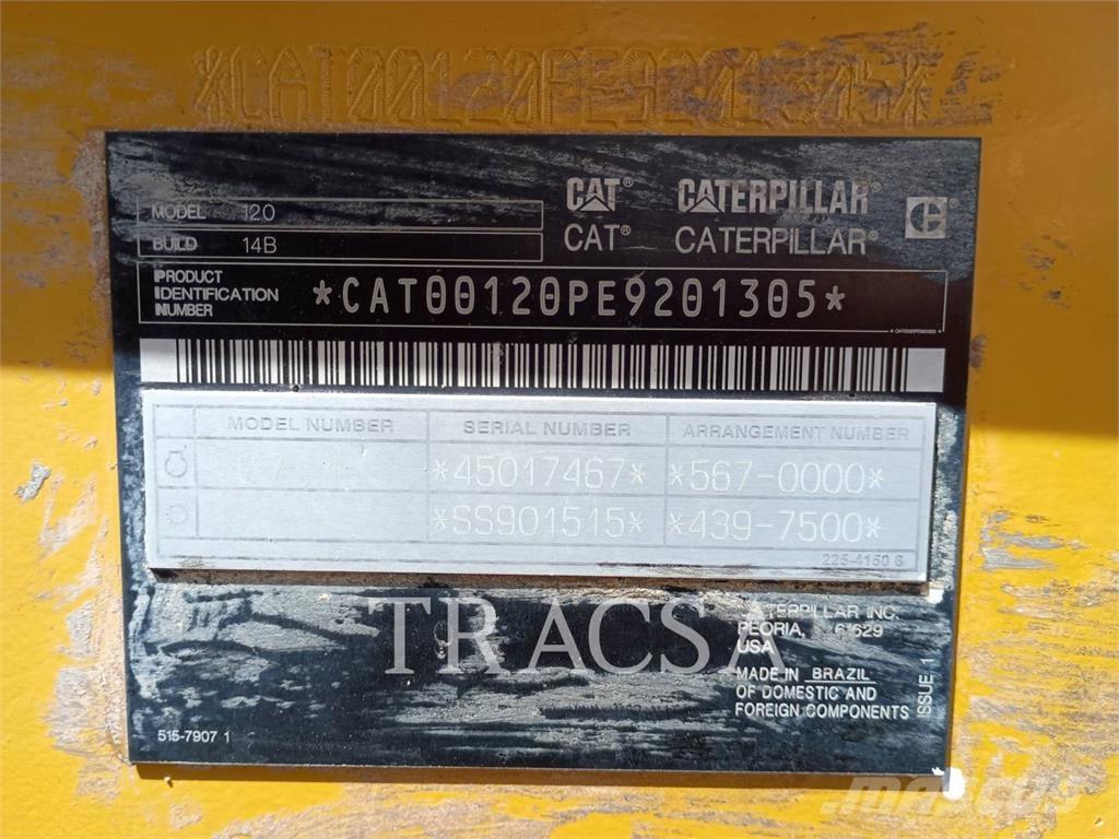 CAT 120 Грейдери