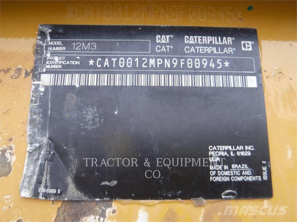 CAT 12M3 Грейдери