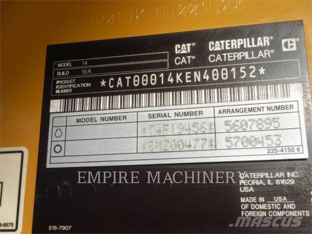 CAT 14-15 Грейдери