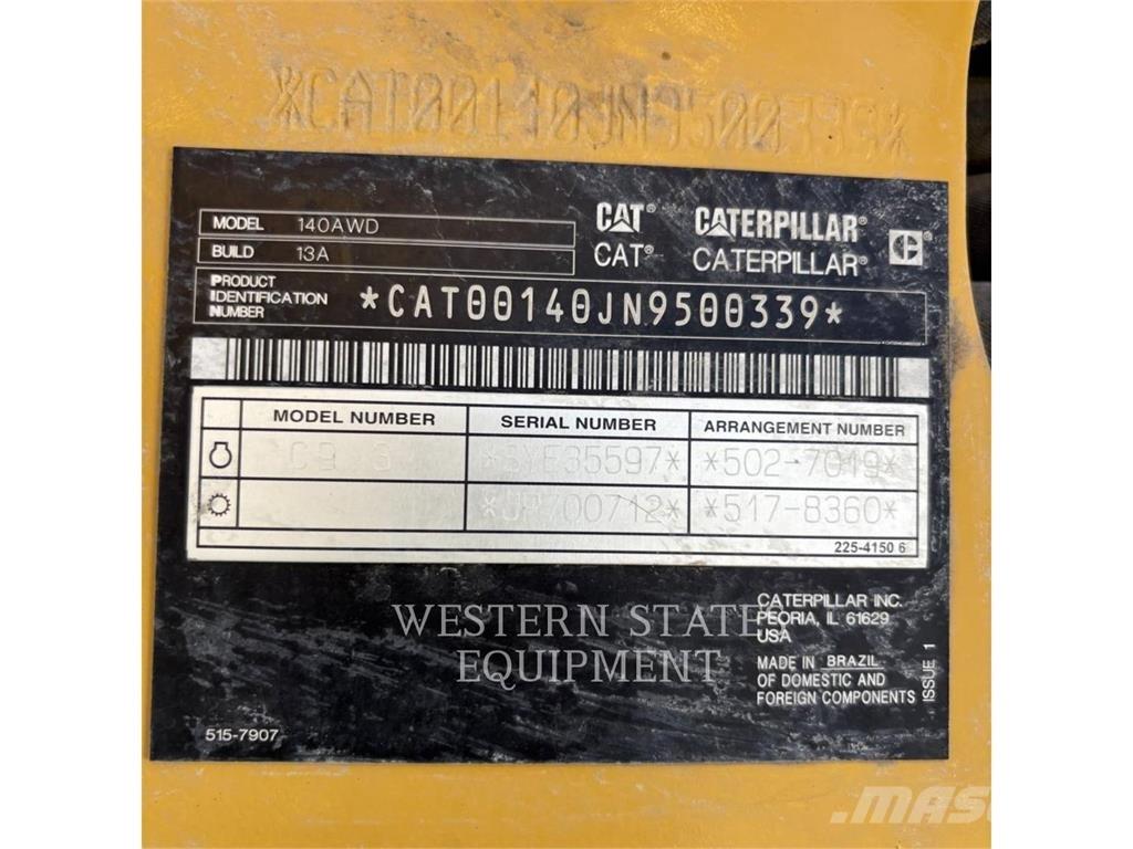 CAT 140 Грейдери