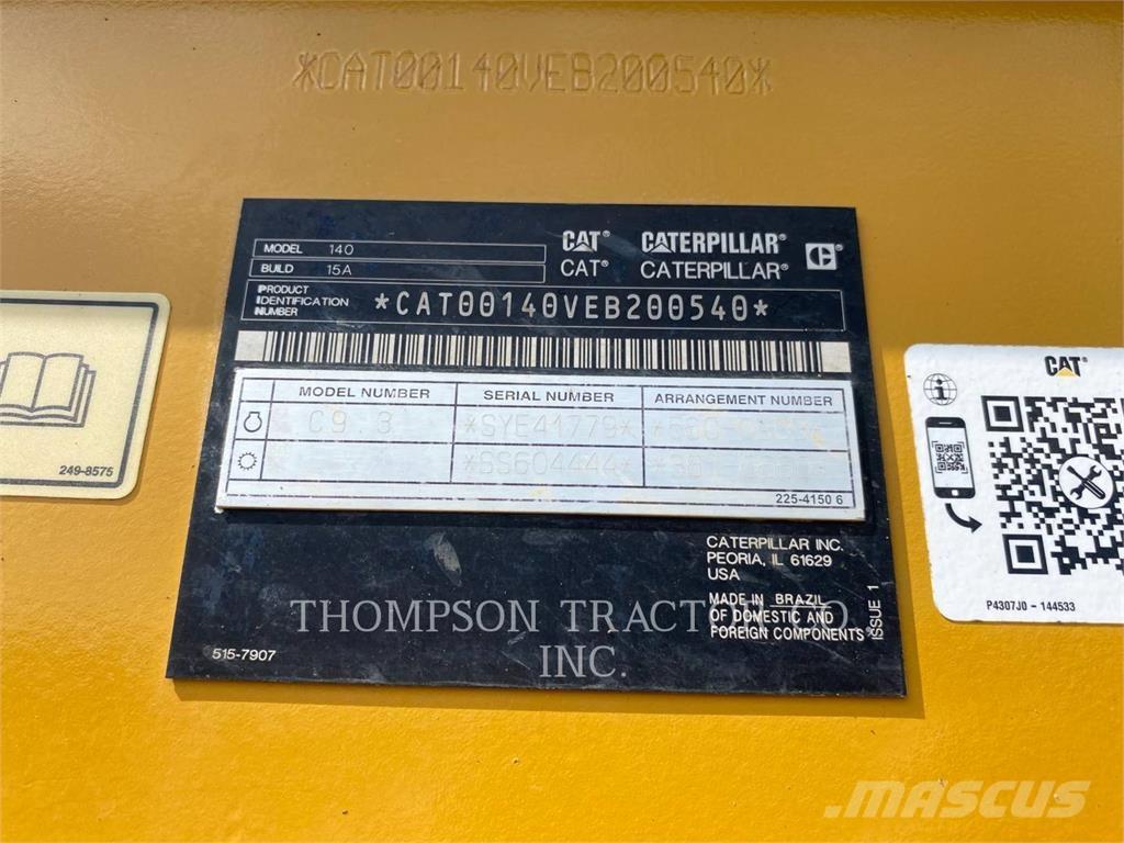 CAT 140 Грейдери