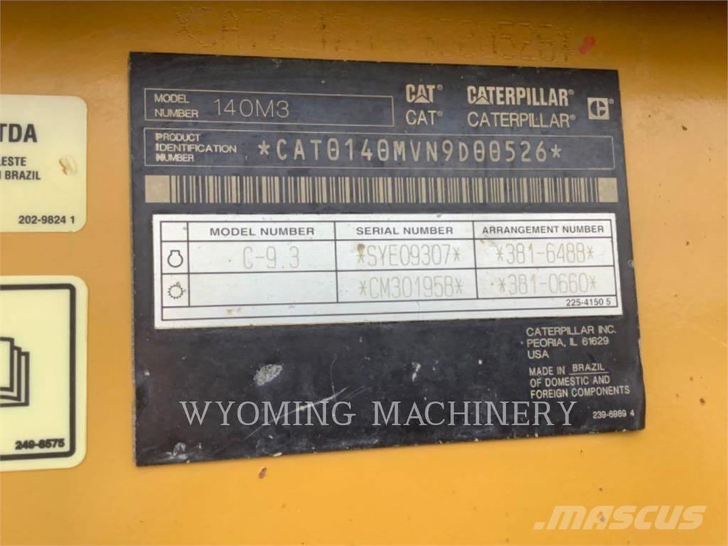 CAT 140M3 Грейдери
