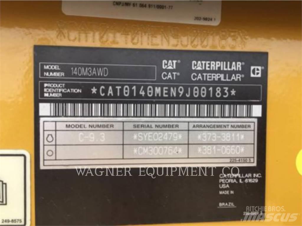 CAT 140M3 AWD Грейдери
