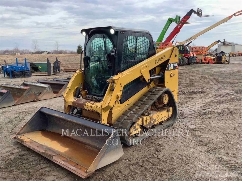 CAT 239D Верижен товарач