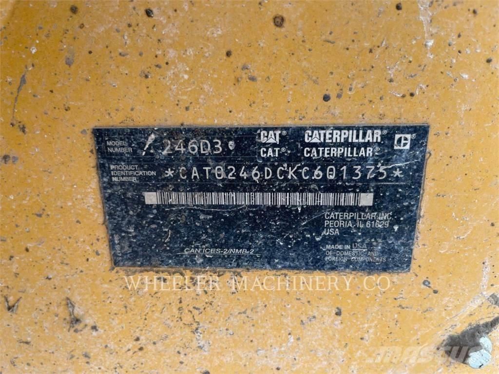CAT 246D3 C3H2 Мини товарачи
