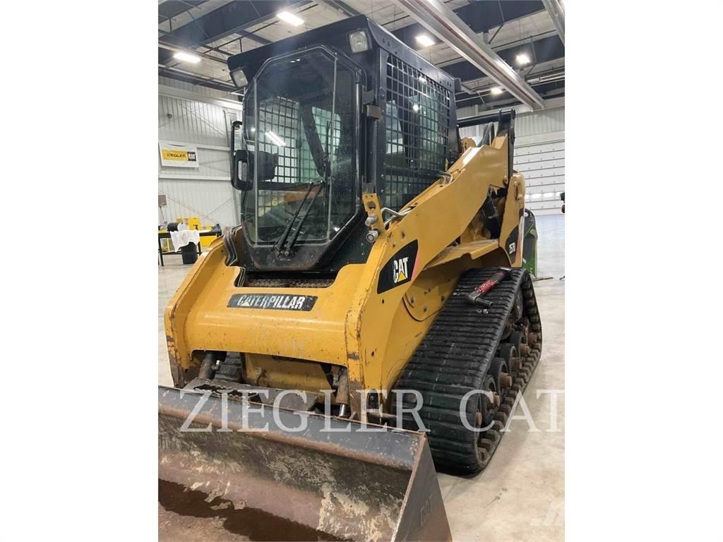 CAT 257B2 Верижен товарач