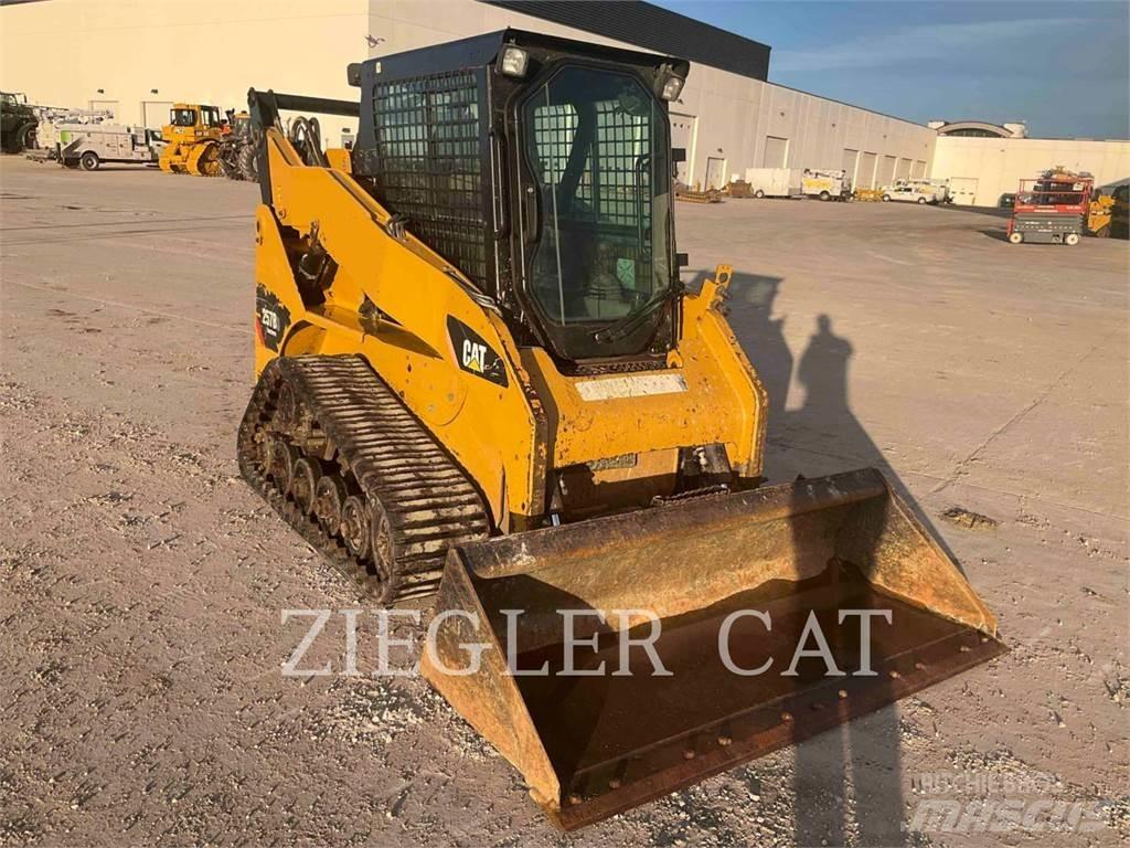 CAT 257B3 Верижен товарач