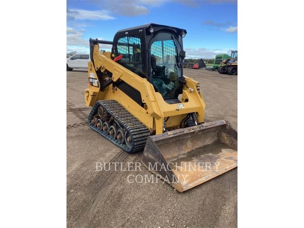 CAT 257D Верижен товарач