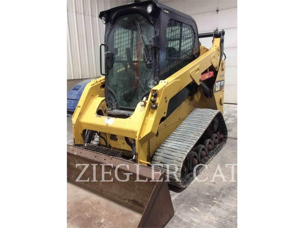 CAT 257D Верижен товарач