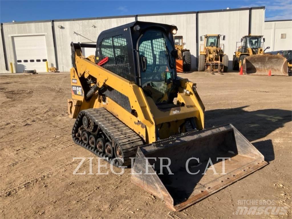 CAT 257D Верижен товарач