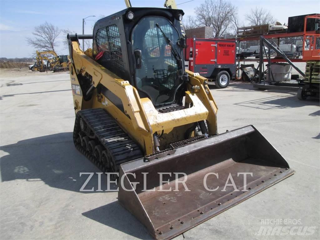 CAT 257D Верижен товарач