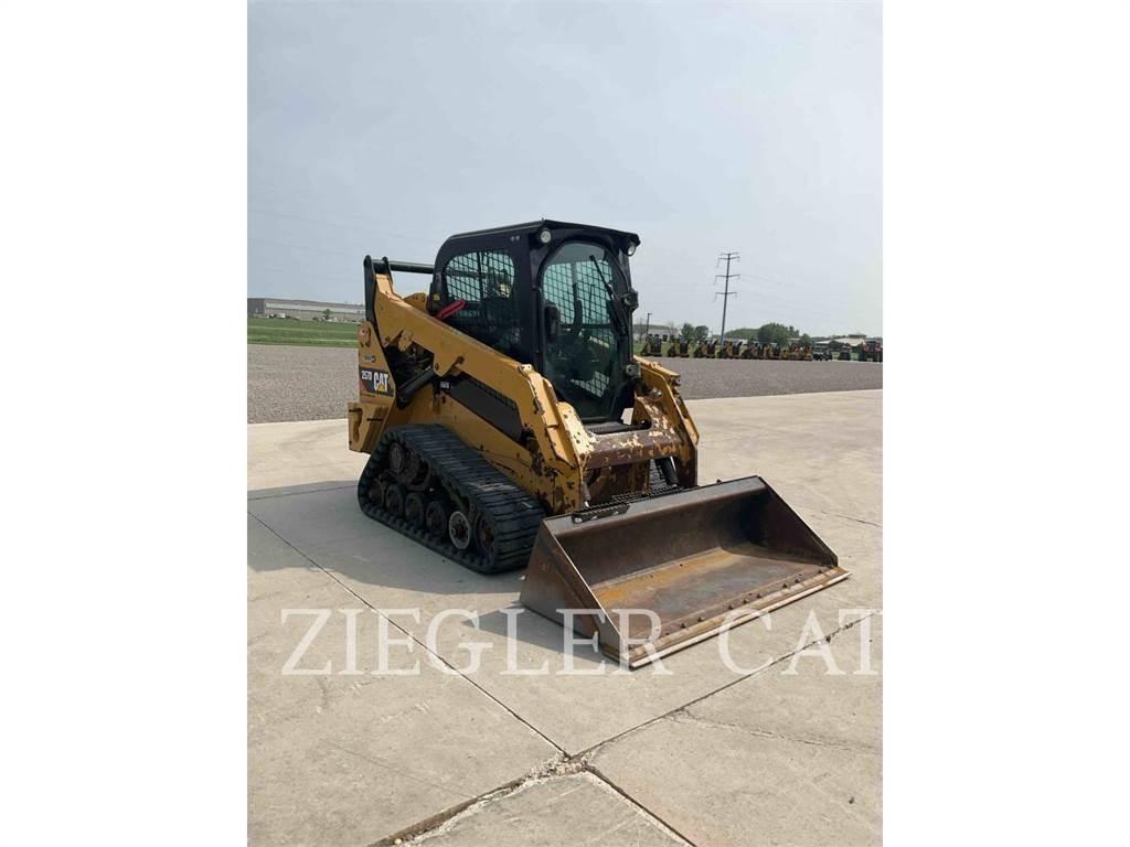 CAT 257D Верижен товарач