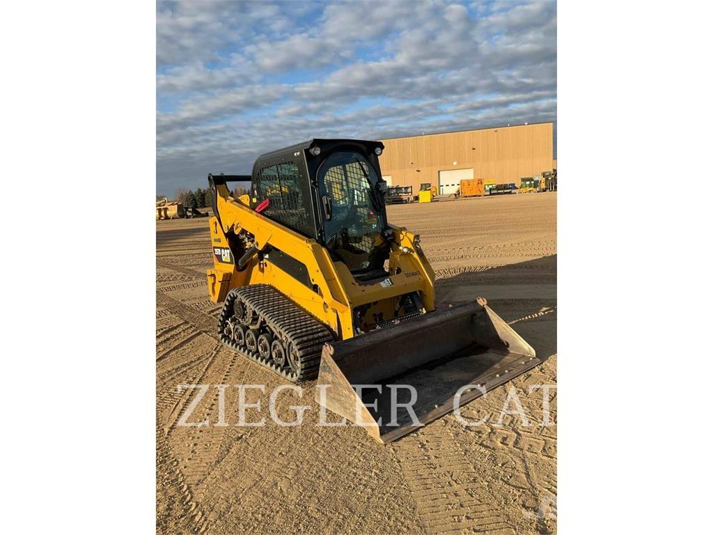 CAT 257D Верижен товарач