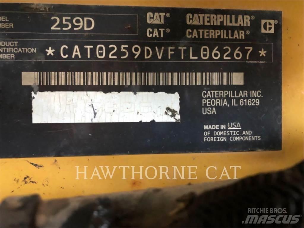 CAT 259D Верижен товарач