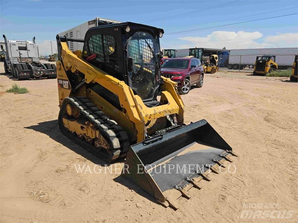 CAT 259D Верижен товарач