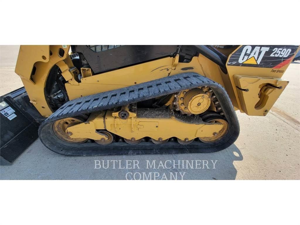 CAT 259D Верижен товарач