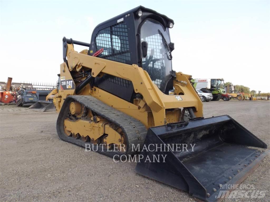 CAT 259D Верижен товарач