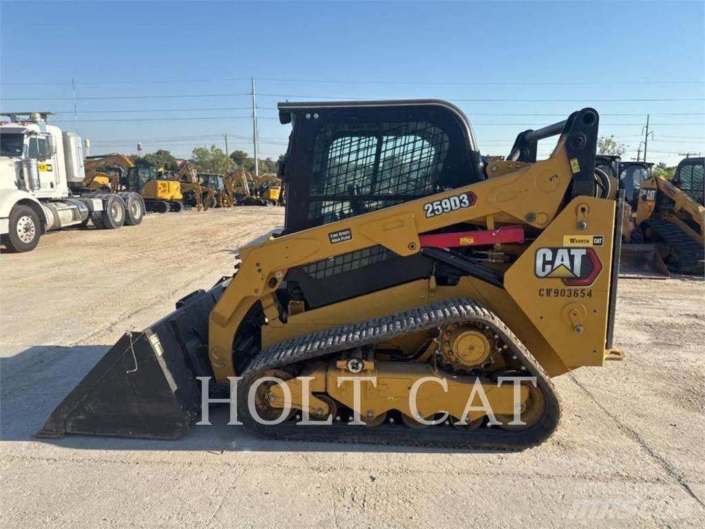 CAT 259D Верижен товарач