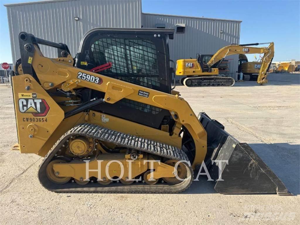 CAT 259D Верижен товарач