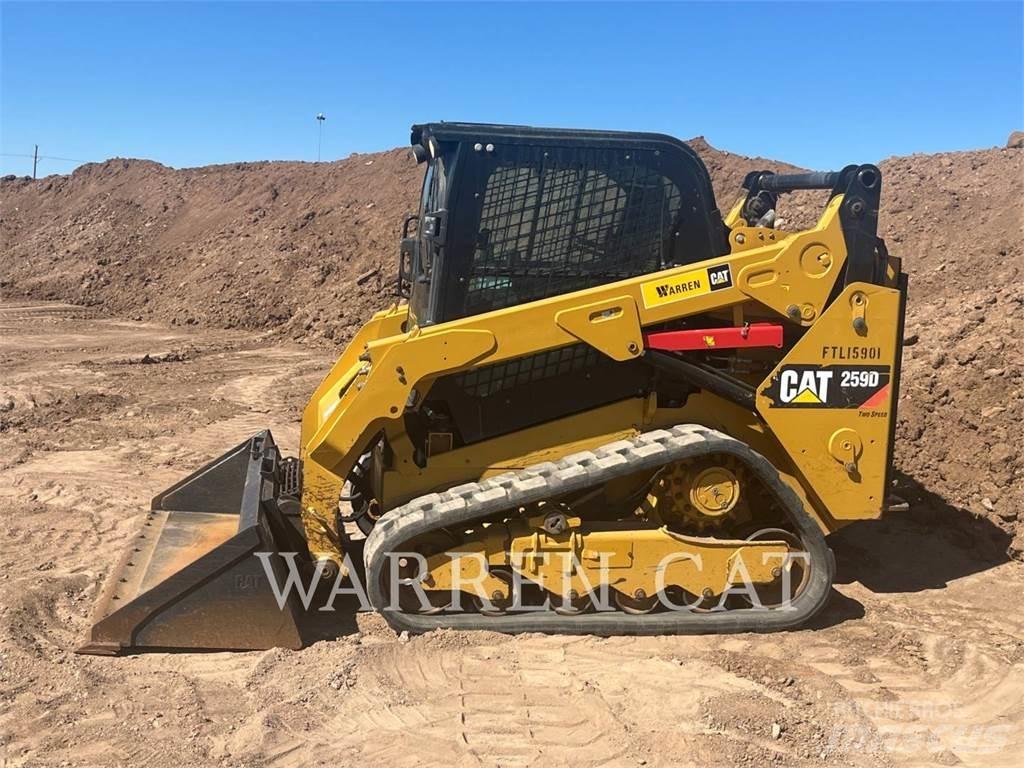 CAT 259D Верижен товарач