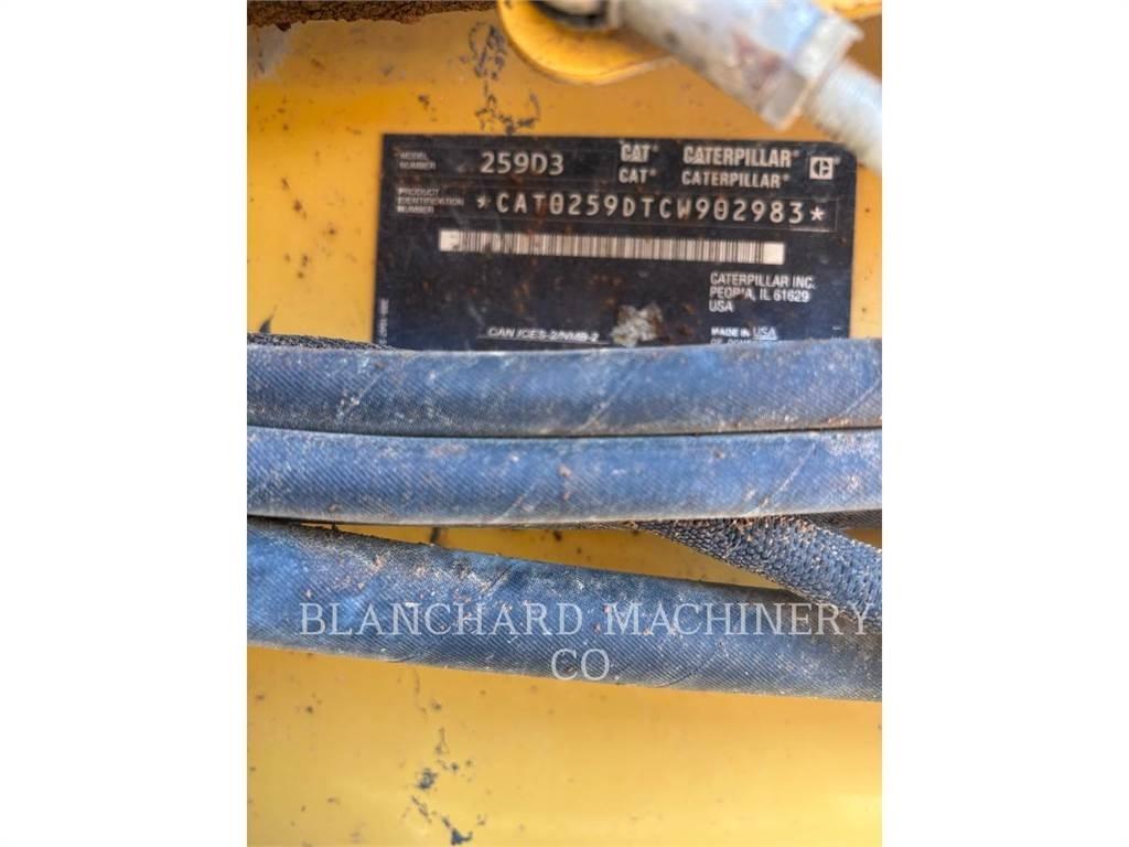CAT 259D Верижен товарач