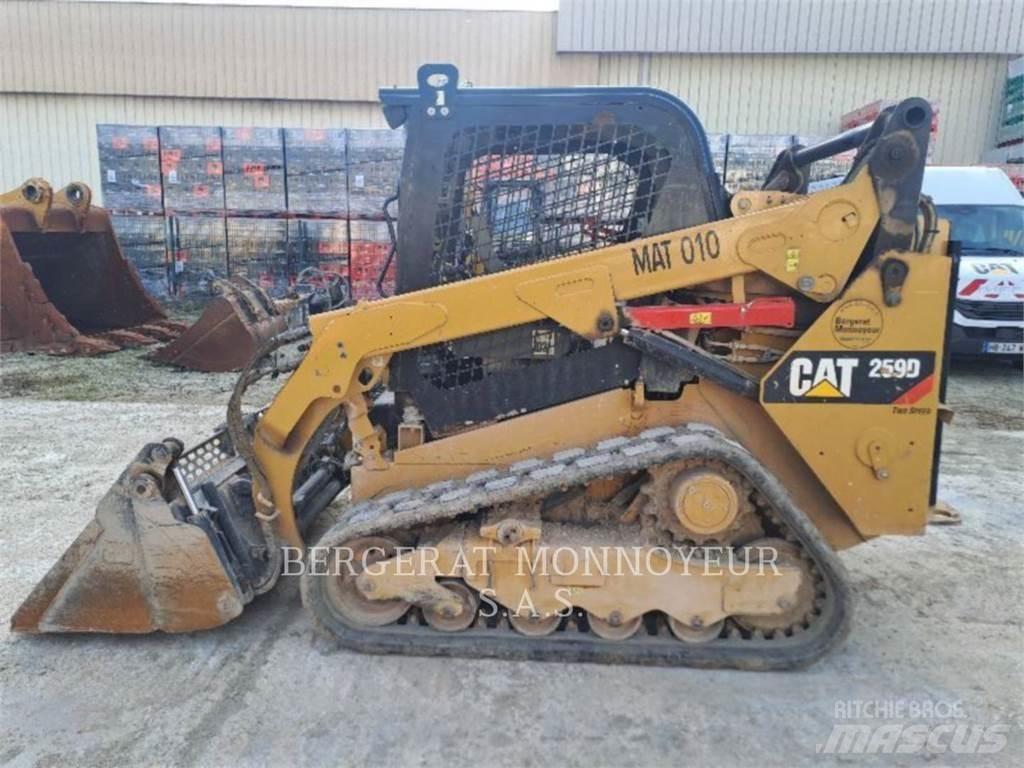 CAT 259D Верижен товарач